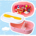 Lec Japan Anpanman Pink Lunch Box Bento Box with Fork - 270ml-Kiichin - The #1 Place for Japanese Goods in Your Hand!