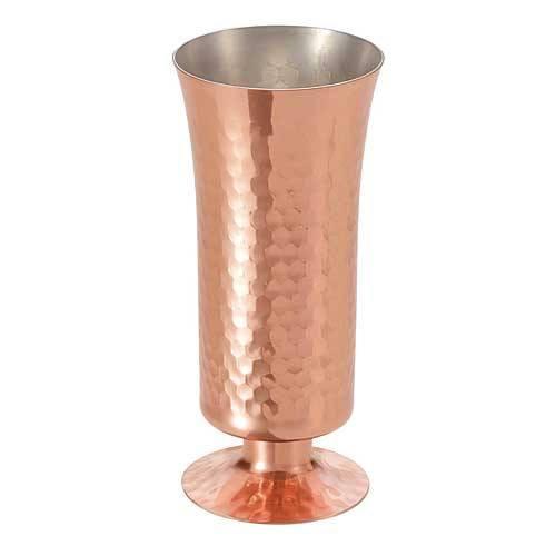 Asahi Copper Footed 160Ml Beer Glass - Authentic Japanese Craftsmanship-Kiichin - The #1 Place for Japanese Goods in Your Hand!