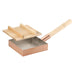 Asahi Copper Omelette Pan 15cm with Wood Lid - Premium Quality Cooking Essential-Kiichin - The #1 Place for Japanese Goods in Your Hand!