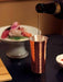 Asahi Copper Glassware Set with Bottle Opener - 4 Glasses (160ml) [CNE924]-Kiichin - The #1 Place for Japanese Goods in Your Hand!