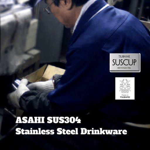 Asahi Stainless Steel Beer Glass - 380ml Premium Quality Drinkware-Kiichin - The #1 Place for Japanese Goods in Your Hand!