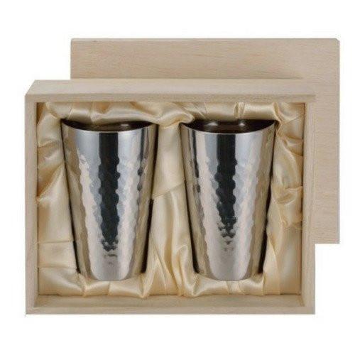 Asahi Japan Titanium Insulated Glasses - 240Ml (2-Pack) Gift-Boxed-Kiichin - The #1 Place for Japanese Goods in Your Hand!