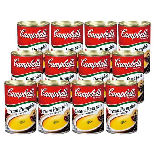 Cream Pumpkin 305G 12-Pack Cans - Authentic Japanese Delight-Kiichin - The #1 Place for Japanese Goods in Your Hand!
