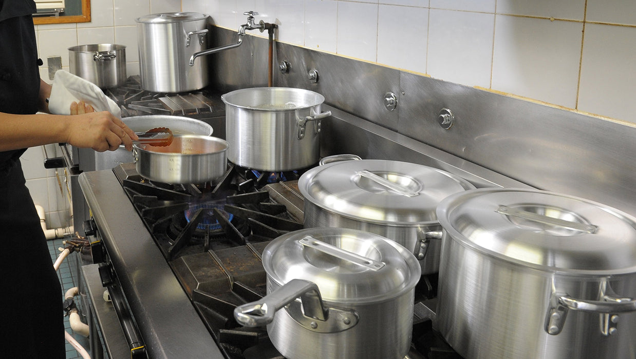 Ebm 18cm Professional Chef Deep One Hand Pot w/ Scale-Kiichin - The #1 Place for Japanese Goods in Your Hand!