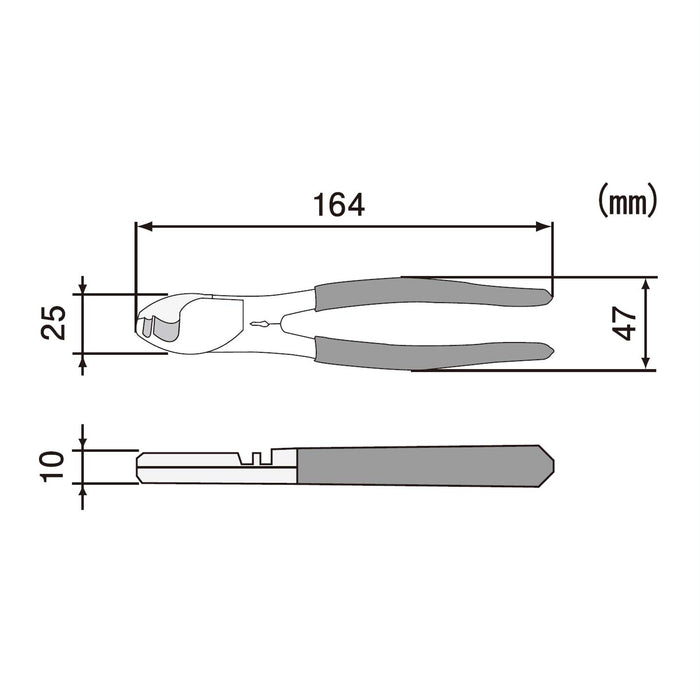 Engineer Cable Cutter PK-50 Green 164mm-Kiichin - The #1 Place for Japanese Goods in Your Hand!