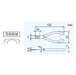 Engineer NZ-03 Chip Cutter 90° Edge Angle 122mm Plastic Model-Kiichin - The #1 Place for Japanese Goods in Your Hand!