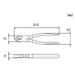 Engineer Electrician Pliers 200mm PD-08 Compatible Exam-Kiichin - The #1 Place for Japanese Goods in Your Hand!