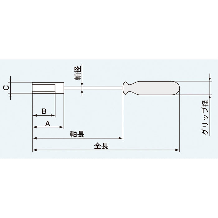 Engineer Nut Driver 10mm DN-10-Kiichin - The #1 Place for Japanese Goods in Your Hand!