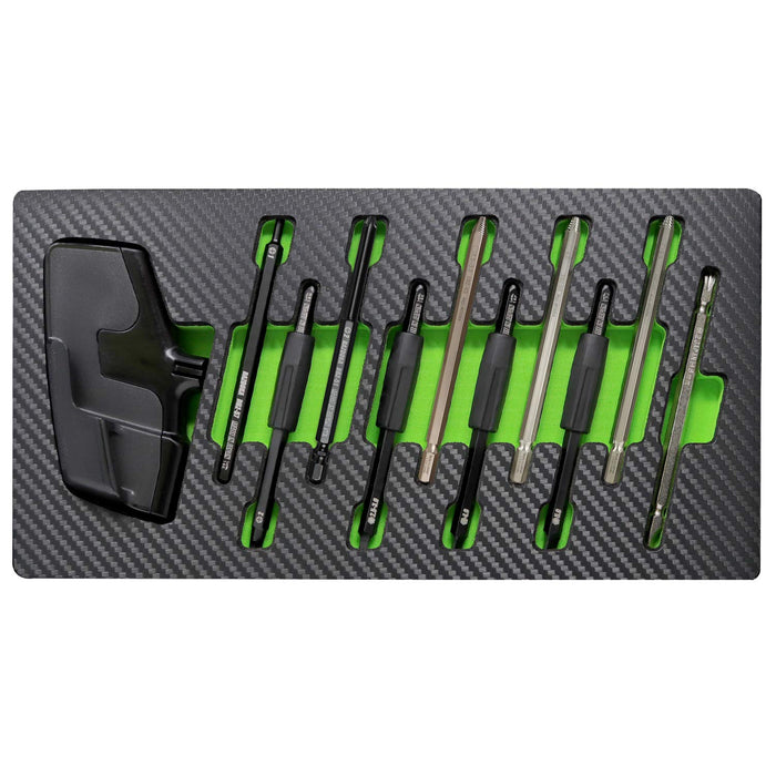 Engineer Nejizaurus DBZ-01 Screw Removal Tool Set - Removes Flat Head Screws & Hex Socket Bolts-Kiichin - The #1 Place for Japanese Goods in Your Hand!