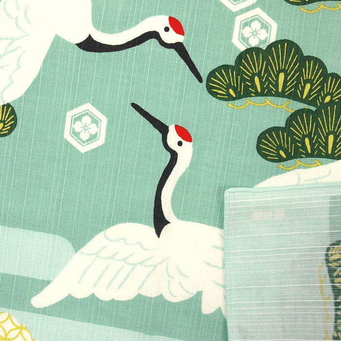 Japanese Kotobuki Cranes Dance Wrapping Cloth - 50cm-Kiichin - The #1 Place for Japanese Goods in Your Hand!