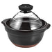Hario Rice Pot 2-3 Cup GNR-200-B Glass Lid-Kiichin - The #1 Place for Japanese Goods in Your Hand!