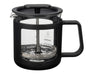 Hario CafePress U Heat Resistant Glass 300ml CPU-2-B Black-Kiichin - The #1 Place for Japanese Goods in Your Hand!