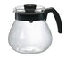 Hario 1000ml Coffee & Tea Server TCR-100-B Lever Microwave/Dishwasher Safe-Kiichin - The #1 Place for Japanese Goods in Your Hand!