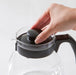 Hario 1000ml Coffee & Tea Server TCR-100-B Lever Microwave/Dishwasher Safe-Kiichin - The #1 Place for Japanese Goods in Your Hand!