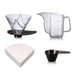 Hario VDMU-02T-SPS Dripper Mugen Trial Set 1-2Cups 350ML Japan-Kiichin - The #1 Place for Japanese Goods in Your Hand!