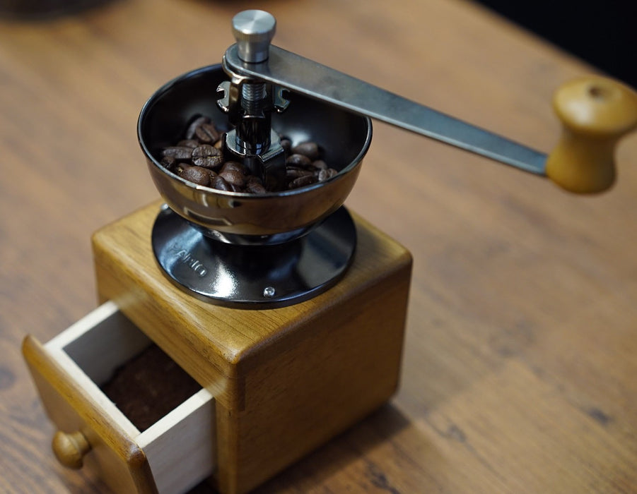 Hario Mm-2 Brown Hand Coffee Grinder - Compact Mill from Japan-Kiichin - The #1 Place for Japanese Goods in Your Hand!