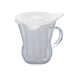 Hario Glass Mug with Infuser 200ml - White-Kiichin - The #1 Place for Japanese Goods in Your Hand!