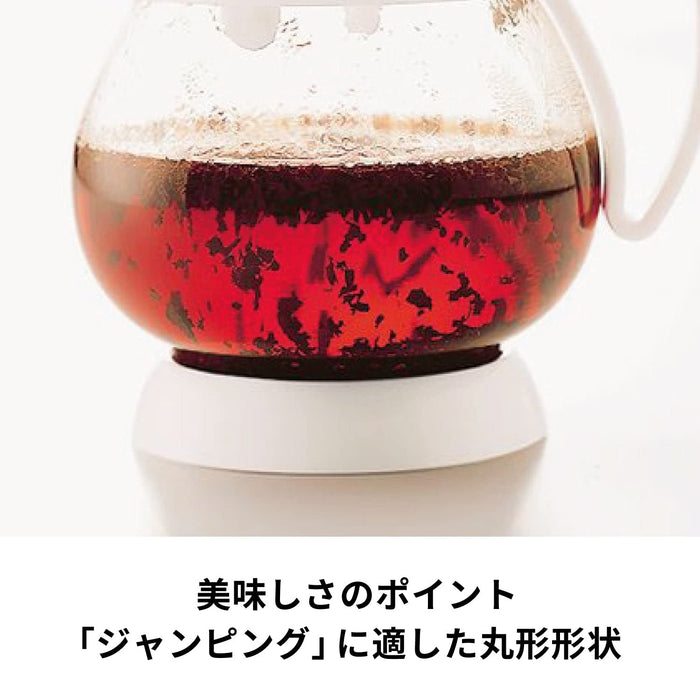 Hario Jumping Leaf P 350 White 350Ml - Authentic Japanese Vendor-Kiichin - The #1 Place for Japanese Goods in Your Hand!