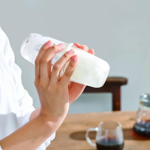 Hario Latte Shaker LS-70-OW Off-White-Kiichin - The #1 Place for Japanese Goods in Your Hand!