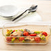 Hario Japan Buono Kitchen Kstl-90-Tw Glass Storage Containers (6-Pack) 900Ml Heat-Resistant Square Clear-Kiichin - The #1 Place for Japanese Goods in Your Hand!