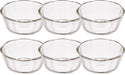 Hario Japan 6-Piece 300Ml Buono Kitchen Swb-30-Bk Clear Heat Resistant Glass Sweets Bowl Set-Kiichin - The #1 Place for Japanese Goods in Your Hand!