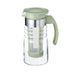 Hario Mini Cold Brew Tea Pot HCC-7-SG 700ML Smoky Green Heat-Resistant-Kiichin - The #1 Place for Japanese Goods in Your Hand!