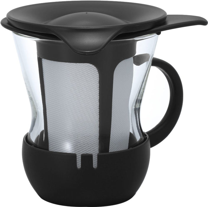Hario OTMH-1B 1 Cup Tea Mug 200ml Black-Kiichin - The #1 Place for Japanese Goods in Your Hand!