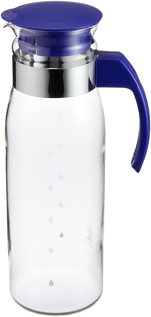 Hario Refrigerator Pot Slim 1.4L Blue Rpbn-14-Nv-Kiichin - The #1 Place for Japanese Goods in Your Hand!