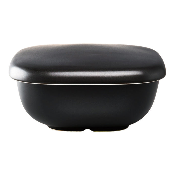Hario Rice Pot 2C Black Microwave Safe Japan Go-2B-Kiichin - The #1 Place for Japanese Goods in Your Hand!