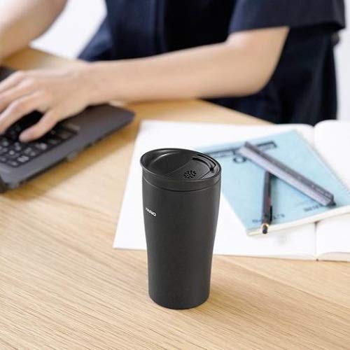 Hario STF-300-B Black 300ml Thermal Tumbler w/Lid-Kiichin - The #1 Place for Japanese Goods in Your Hand!