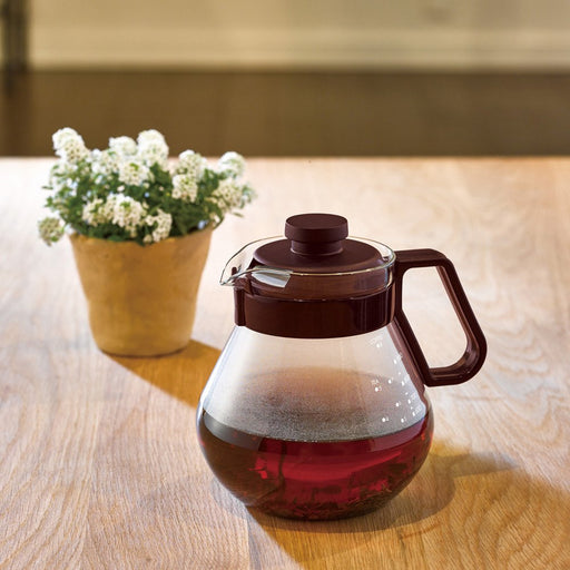 Hario TCN-100CBR Tea & Coffee Server 1,000ml-Kiichin - The #1 Place for Japanese Goods in Your Hand!