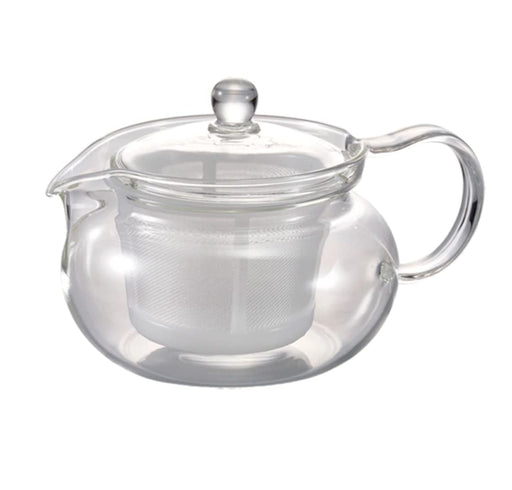 Hario Ayaori Teapot 450ml Heat-Resistant Glass Japan Microwave Dishwasher Safe-Kiichin - The #1 Place for Japanese Goods in Your Hand!