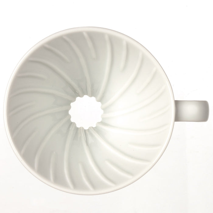 Hario V60 Ceramic Dripper Set 1-4 Cups White XVDD-3012W Japan-Kiichin - The #1 Place for Japanese Goods in Your Hand!