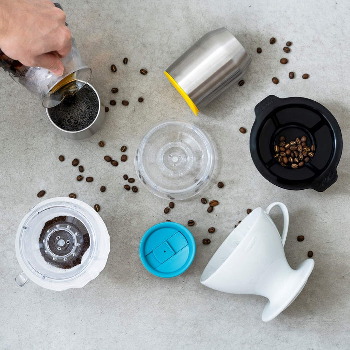 Hario V60 Drip-Assist Set Pete Licata Model 1-4C Pda-1524-T Japan-Kiichin - The #1 Place for Japanese Goods in Your Hand!