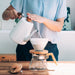 Hario V60 Glass Coffee Dripper Olive Wood 01 VDGR-01-OV 1-2 Cups-Kiichin - The #1 Place for Japanese Goods in Your Hand!