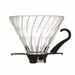 Hario V60 VDG-02B Glass Dripper 1-4 Cups Japan Black-Kiichin - The #1 Place for Japanese Goods in Your Hand!