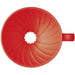 Hario V60 Ceramic Dripper 01 Red 1-2 Cups VDCR-01-R-Kiichin - The #1 Place for Japanese Goods in Your Hand!