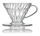 Hario V60 Transparent Dripper 01 Clear 1-2Cups Japan VDR-01-T-Kiichin - The #1 Place for Japanese Goods in Your Hand!