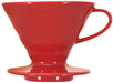 Hario V60 Ceramic Red Dripper 1-4 Cups VDCR-02-R Japan-Kiichin - The #1 Place for Japanese Goods in Your Hand!