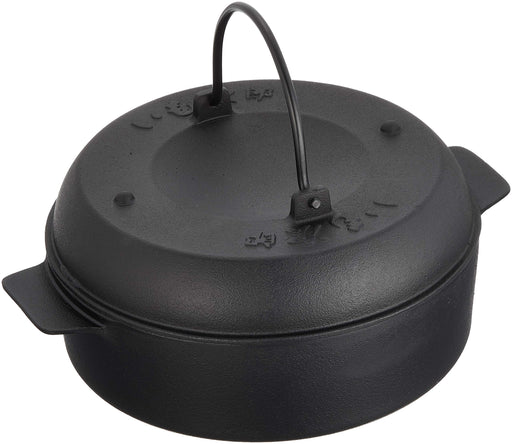 Ikenaga Iron Works 22Cm Japanese Stone Pot for Sweet Potato Roasting - Imojiro-Kiichin - The #1 Place for Japanese Goods in Your Hand!