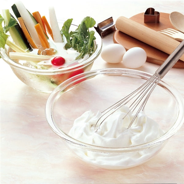 Iwaki 2.5L Heat Resistant Glass Bowl Durable and Versatile-Kiichin - The #1 Place for Japanese Goods in Your Hand!