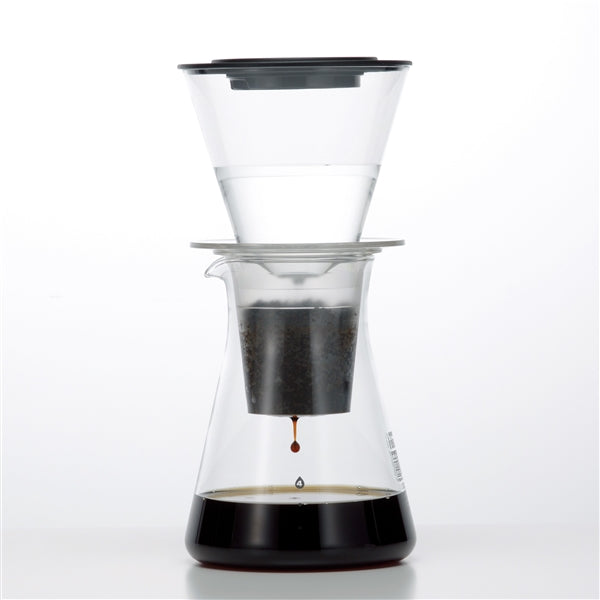 Iwaki Glass Water Drip Coffee Server - Heat Resistant and User-Friendly-Kiichin - The #1 Place for Japanese Goods in Your Hand!