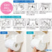 Lec R+Style White Shelf Paper Holder - Japanese BB-374-Kiichin - The #1 Place for Japanese Goods in Your Hand!