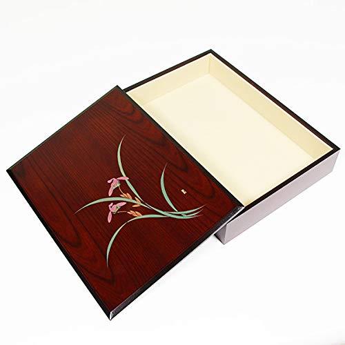 Kobayashi Lacquerware A4 Wooden Letter Box - Ideal for Celebrations and Gifts-Kiichin - The #1 Place for Japanese Goods in Your Hand!