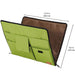 Lihit Lab A7554-9 Brown A4 Inner Bag - Compact and Stylish Organizer-Kiichin - The #1 Place for Japanese Goods in Your Hand!