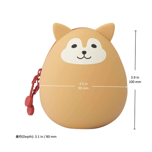 Lihit Lab Shibainu Egg Pouch - A7782-2 Japan's Top Priority-Kiichin - The #1 Place for Japanese Goods in Your Hand!