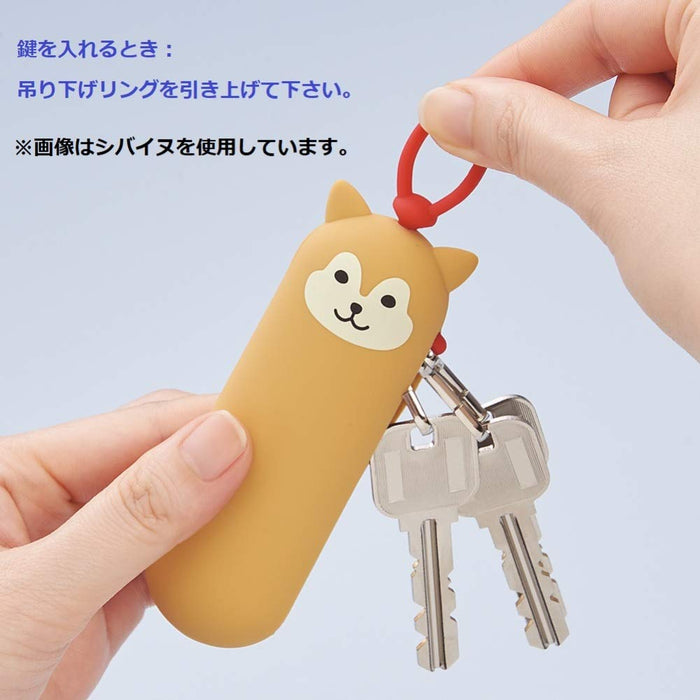 Lihit Lab Key Case Slim Penguin A7785-10 - Top Choice for Organizing Keys-Kiichin - The #1 Place for Japanese Goods in Your Hand!