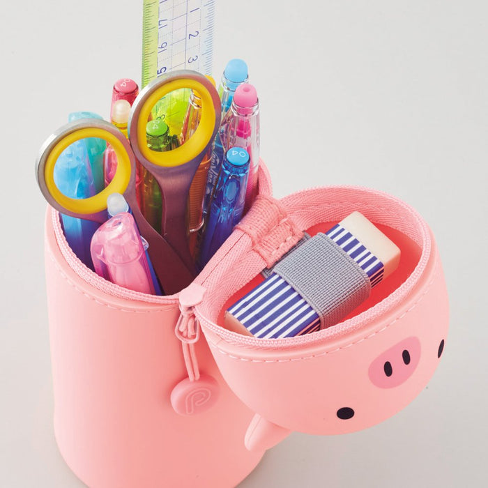 Lihit Lab Big Punilab Shibainu Pen Case A7714-2 - Made In Japan-Kiichin - The #1 Place for Japanese Goods in Your Hand!