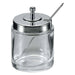 M-Taka Glass Mustard Pot - Authentic Japanese Kitchenware-Kiichin - The #1 Place for Japanese Goods in Your Hand!