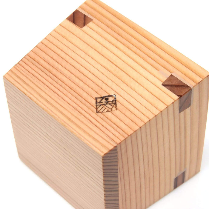 Omoeraku Handcrafted Japanese Cedar Masu Box Sake Cup - Extra Large-Kiichin - The #1 Place for Japanese Goods in Your Hand!